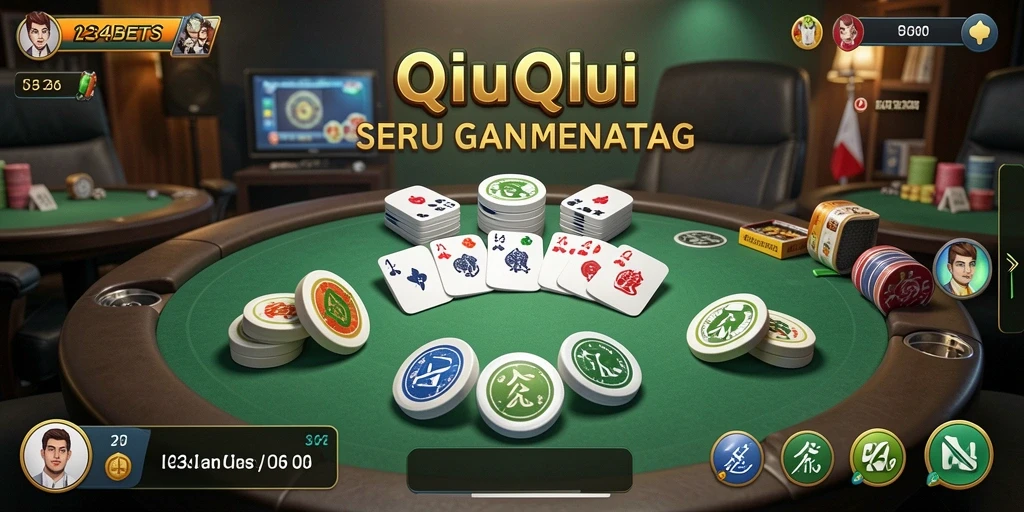 Gameplay seru dan menantang di 1234BETS QiuQiu.