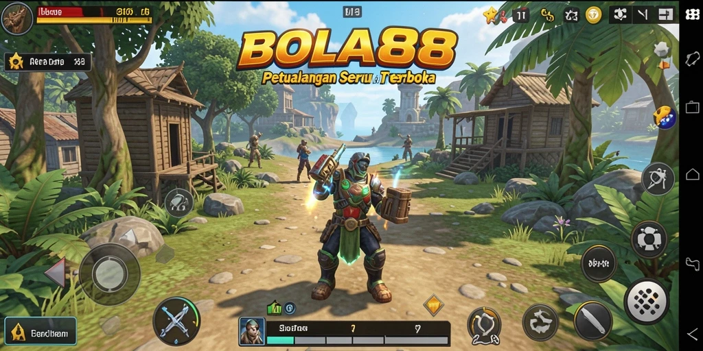 Gameplay BOLA88 yang mengasyikkan di dunia terbuka.