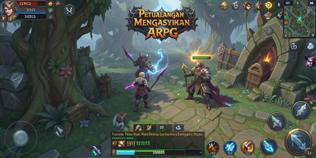 Tangkap momen seru dalam petualangan ARPG CERI123.