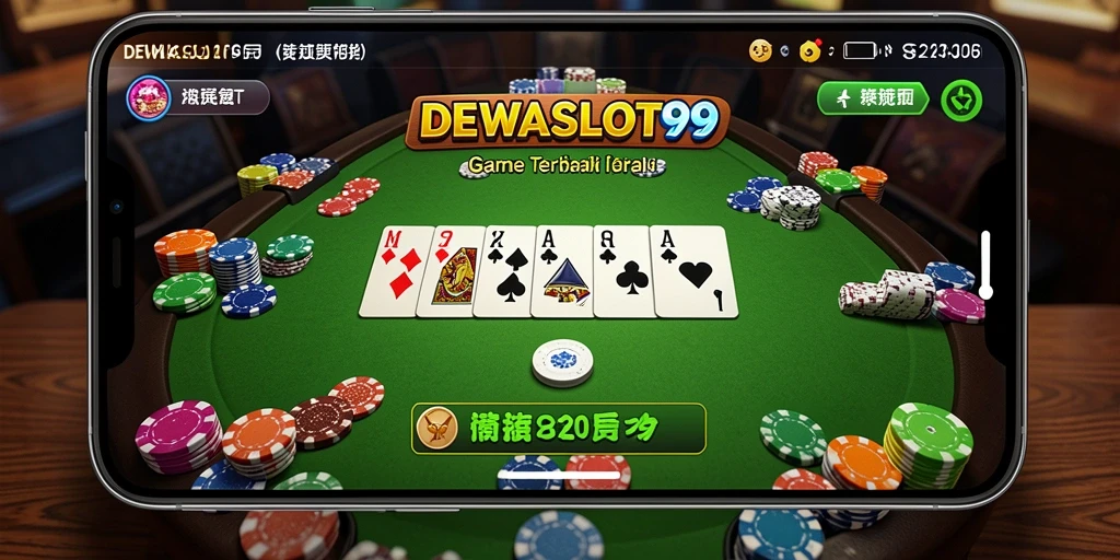Gameplay seru DEWASLOT99 dalam permainan Gaple yang menyenangkan.