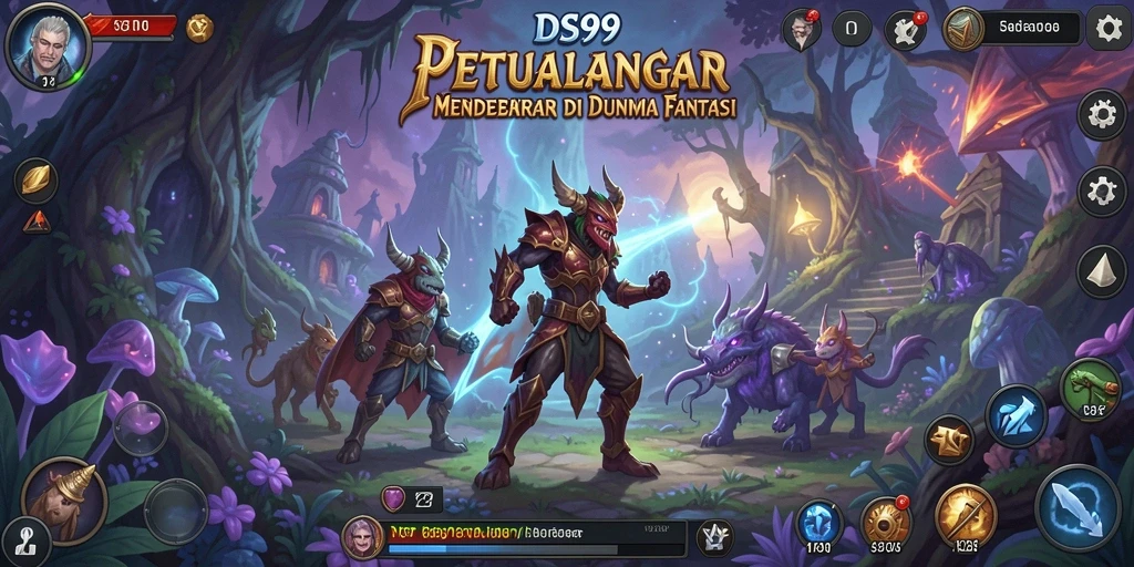 Tampilan gameplay DS99 yang memukau dan seru.