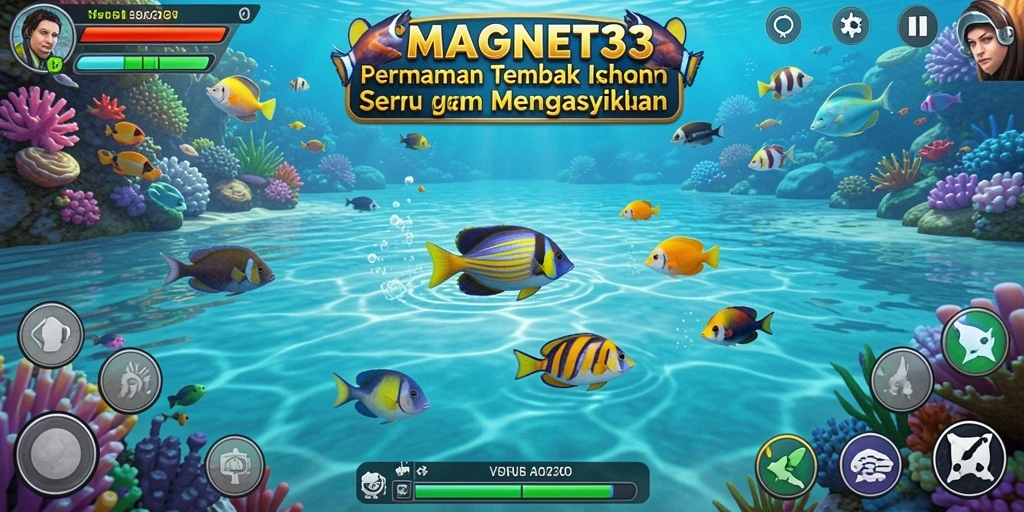 Tangkapan layar gameplay MAGNET33 yang menampilkan aksi seru memancing ikan.