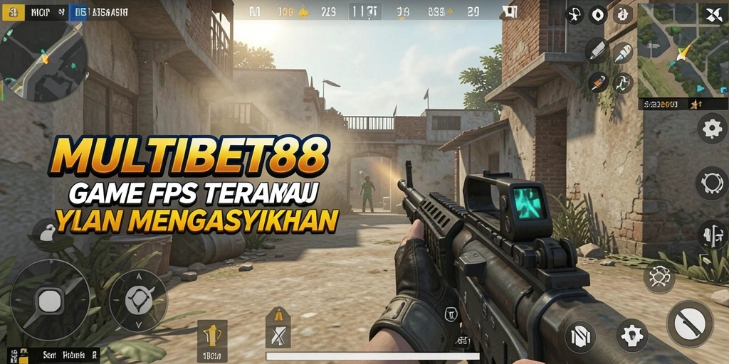 Tampilan menarik dalam gameplay FPS MULTIBET88.