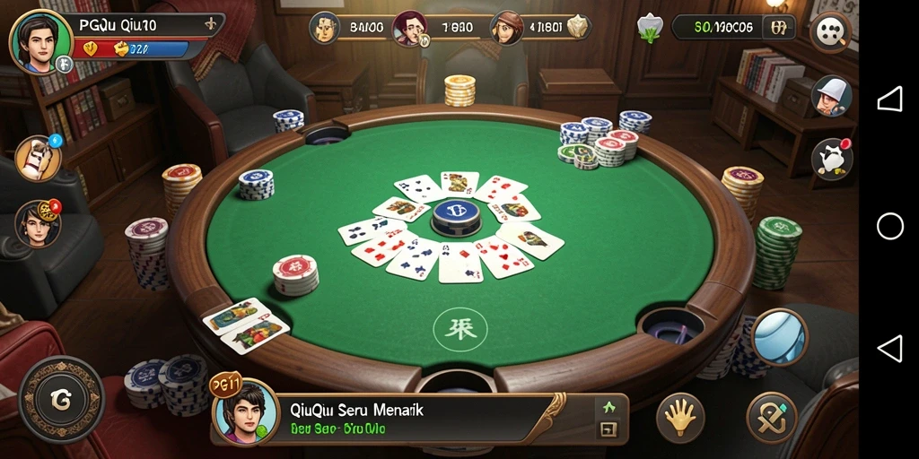 Screenshot PG11 menampilkan gameplay QiuQiu yang menarik.