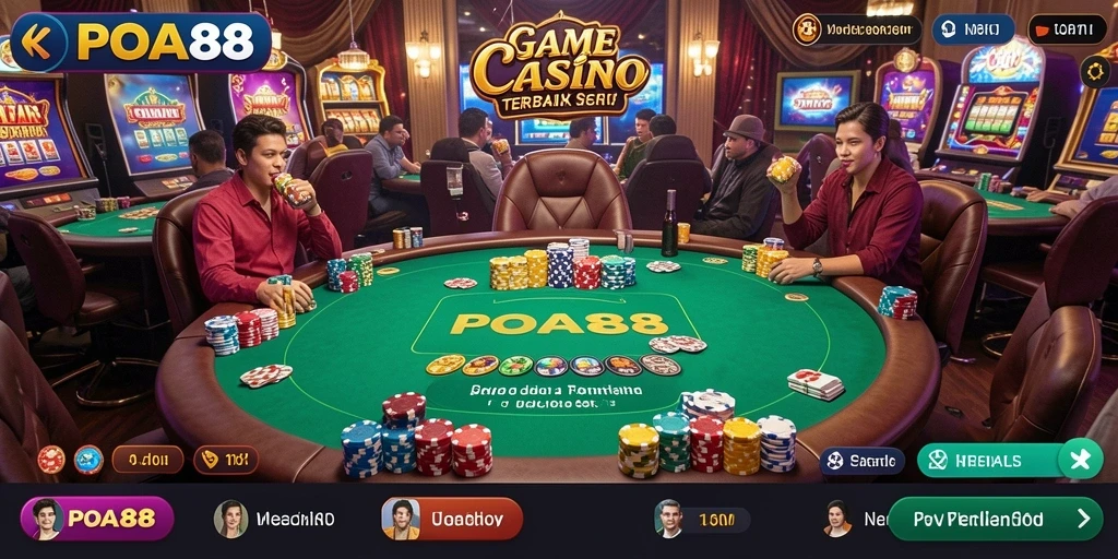 Gameplay menarik dari POA88 dengan dealer langsung yang interaktif.