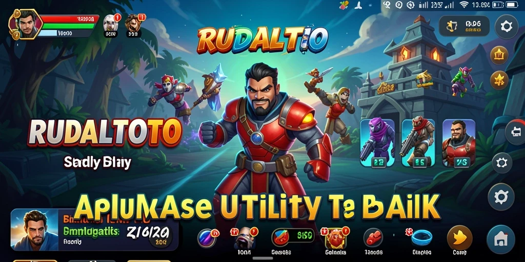 Tampilan RUDALTOTO yang sederhana dan informatif membantu pengguna dalam mengatur tugas.
