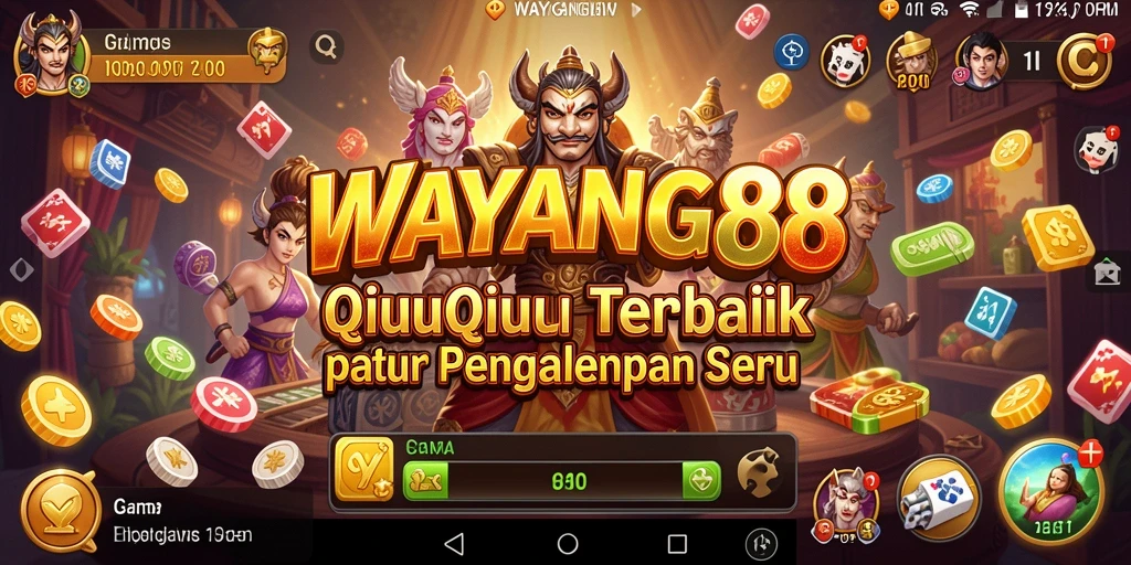 Tampilan menarik dari gameplay <strong>WAYANG88</strong> saat bermain QiuQiu.