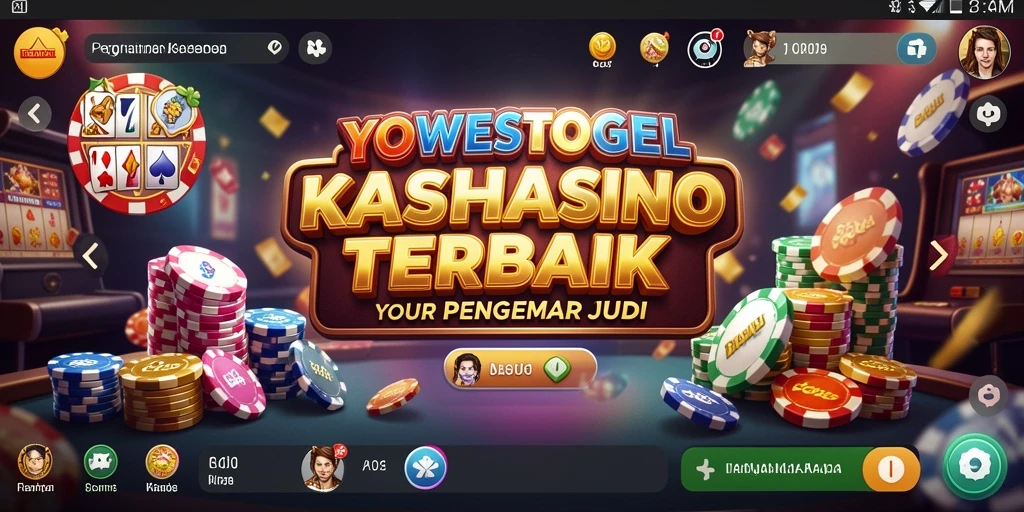 Screenshot gameplay YOWESTOGEL menampilkan suasana Kasino yang mendebarkan dan interaktif.