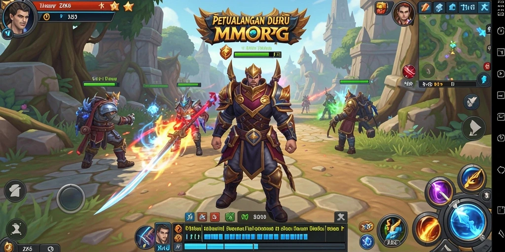 Tampilan gameplay ZK6 yang menawan dan penuh aksi.