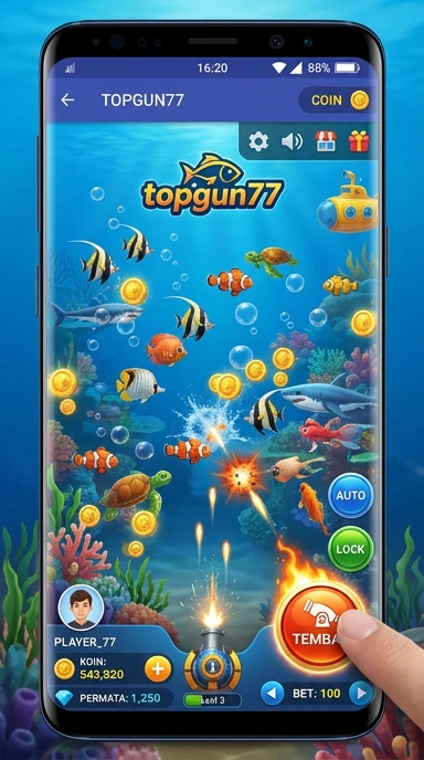 Proses pengunduhan cepat dan aman di topgun77.